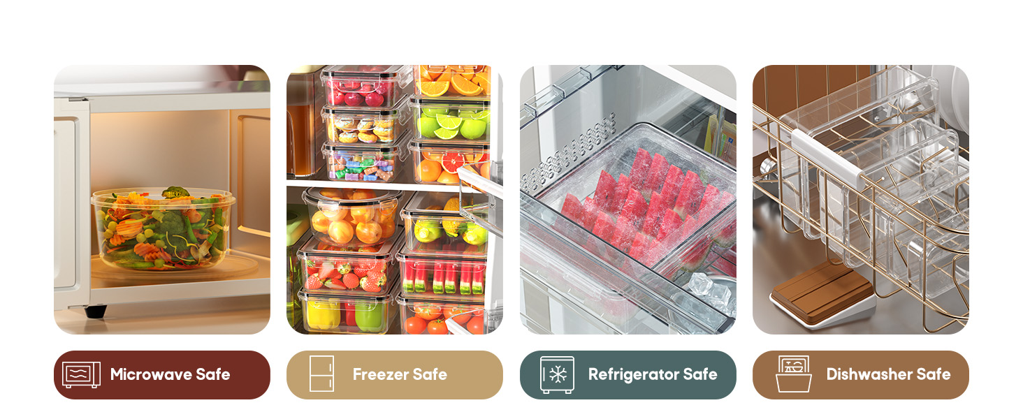 Food Storage Containers with Lids