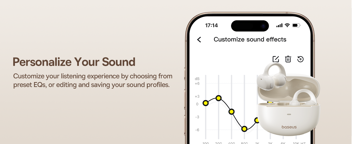 Open Ear Buds UK MC1(White）PC11