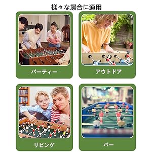Amazon | U-Betto テーブルサッカー ミニサッカー テーブル