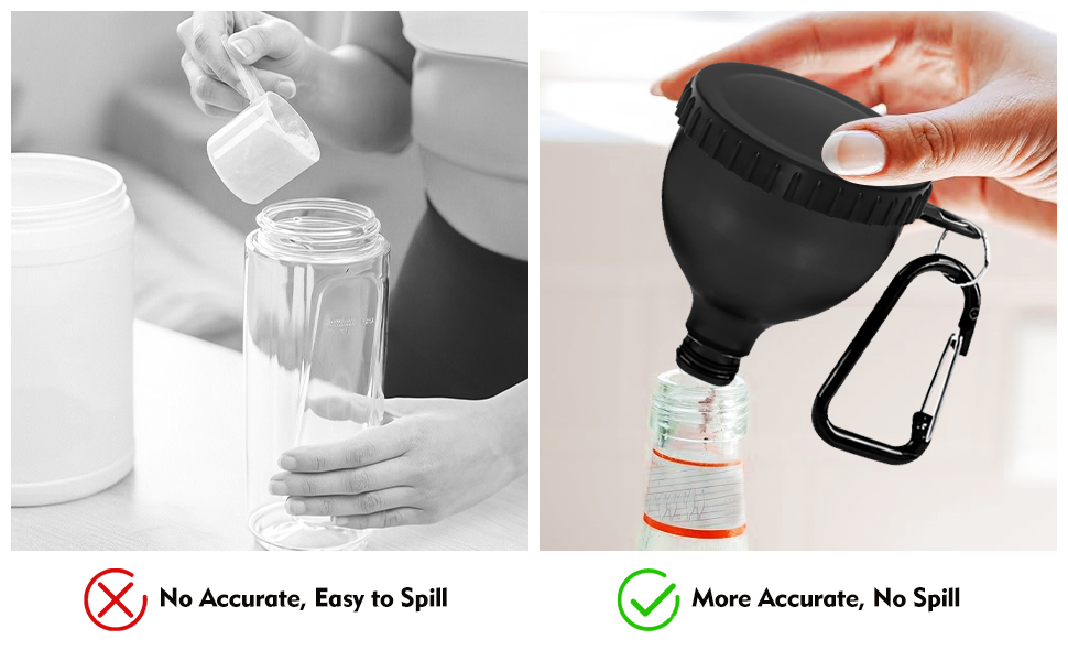supplement funnel for powder