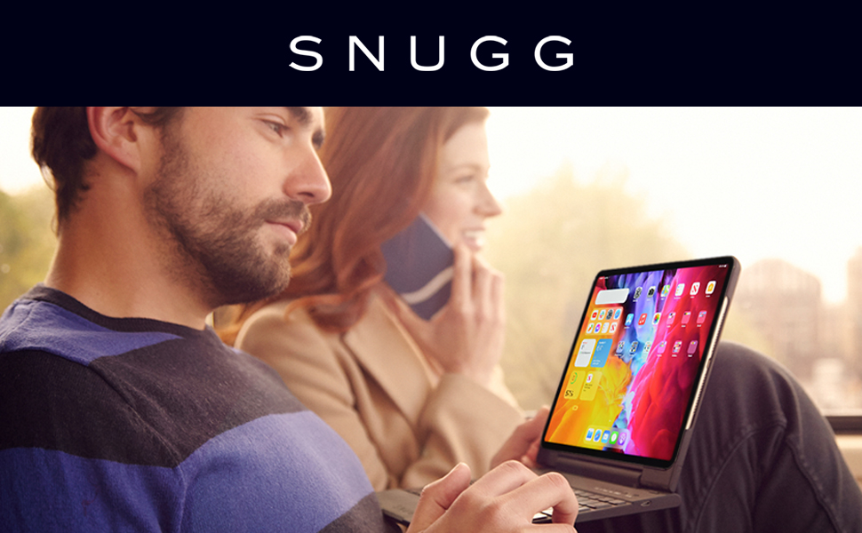 Snugg iPad Mini 6 Keyboard Case 20216th Gen Wireless Backlit Touchpad Bluetooth iPad Mini