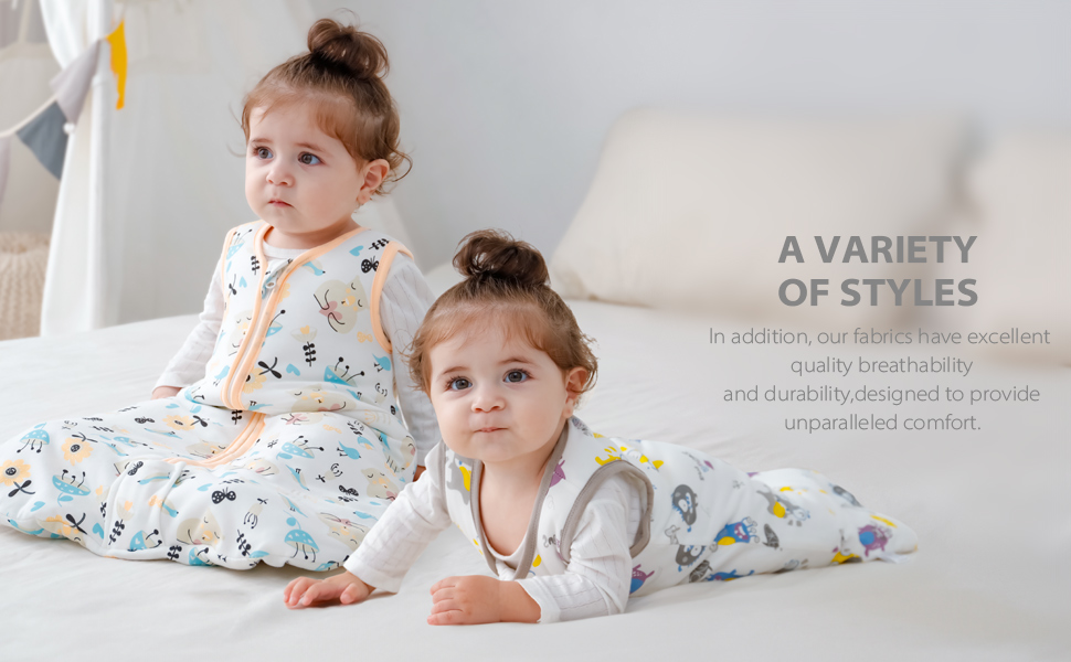 MIKAFEN Baby sleeping bag winter sleeping bag four seasons 100 soft