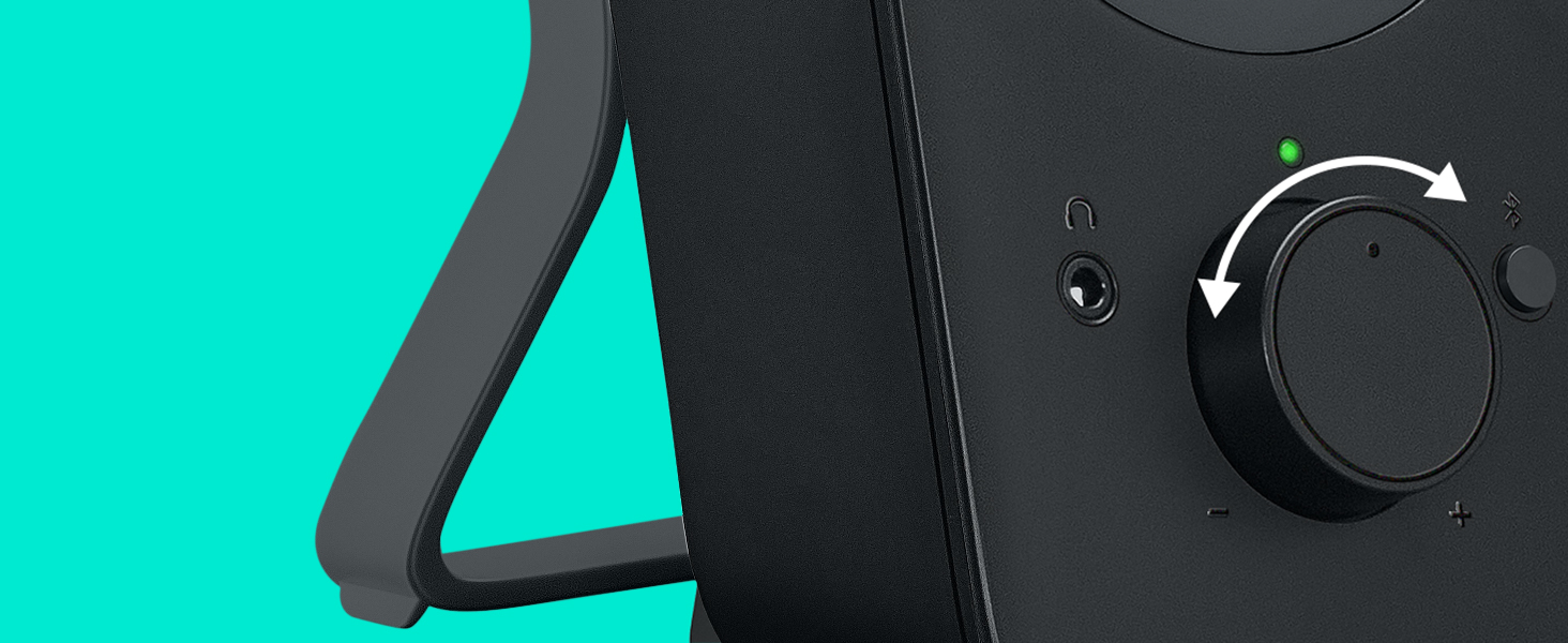 Logitech Z207 Wireless Bluetooth PC Speakers, Stereo Sound, 10 Watts