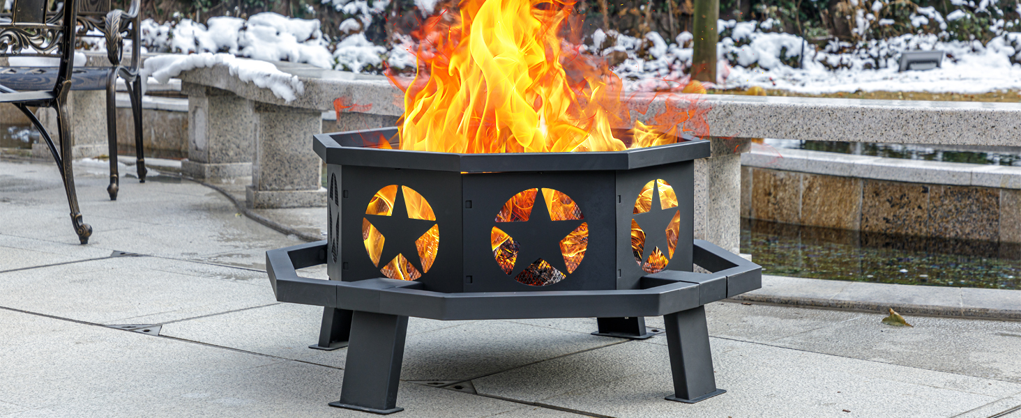 35 inch Fire Pit for Outside