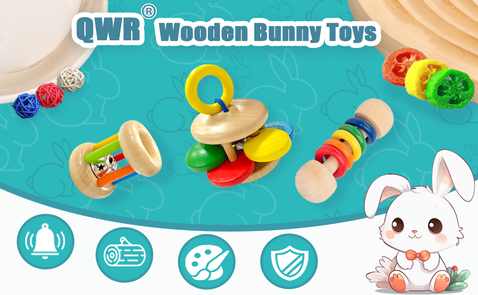 Wooden Bunny Toys