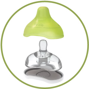 Active Latch nipple with cap off