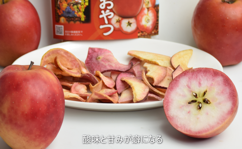 Amazon.co.jp: Apple Chips Aomori Tachibuta Snack, 1.4 oz (40