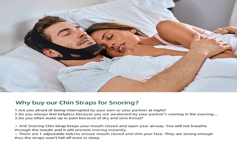 chin strap for cpap users