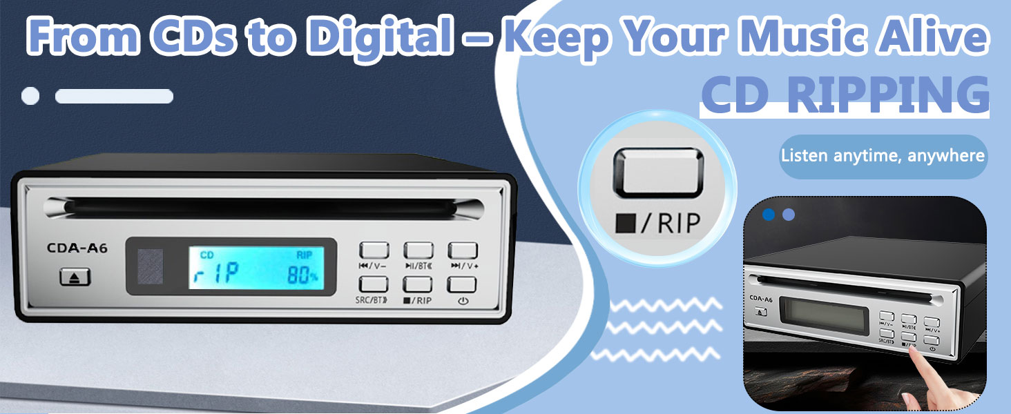Bluetooth CD Player