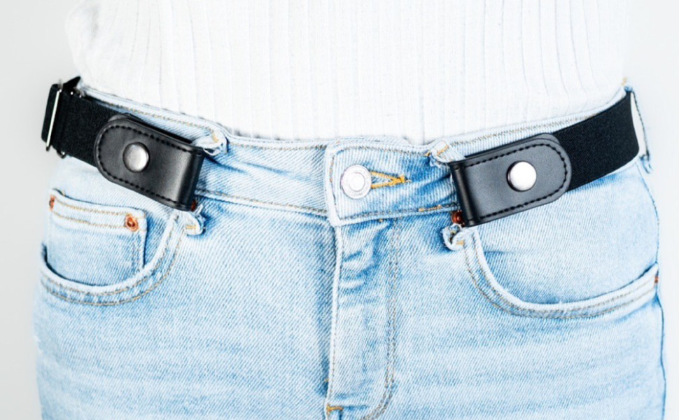 Amazon | [geliqstar] ゴムベルト 2way 着脱楽々 ベルト