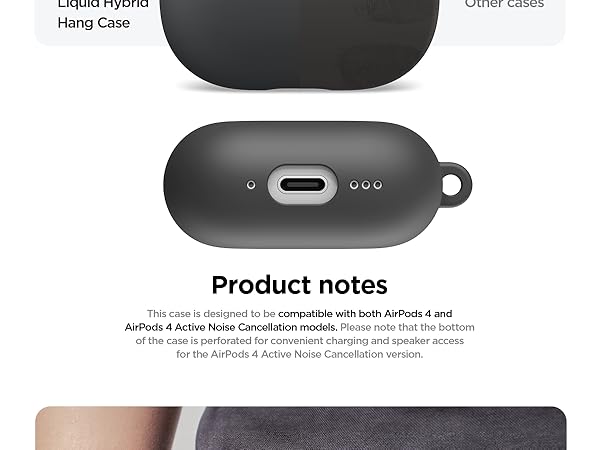 Apple - AirPods 3 + elago LIQUID HYBRID ブラック Amazon.com: elago Liquid Hybrid Case Compatible with AirPods