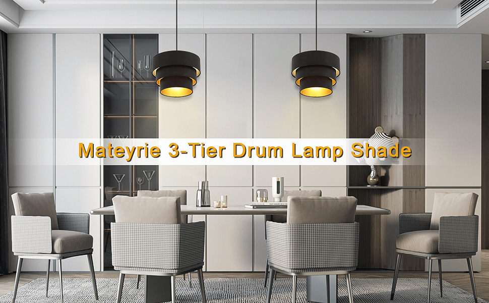 Mateyrie Lamp Shades for Hanging Lamp Floor Lamps Pendant Light