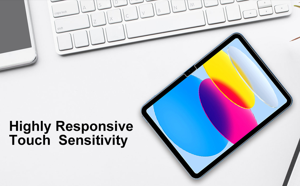 [2 Pack] T Tersely Screen Protector for iPad 10th Generation (10.9inch