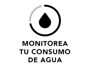 Monitorea tu consumo de agua