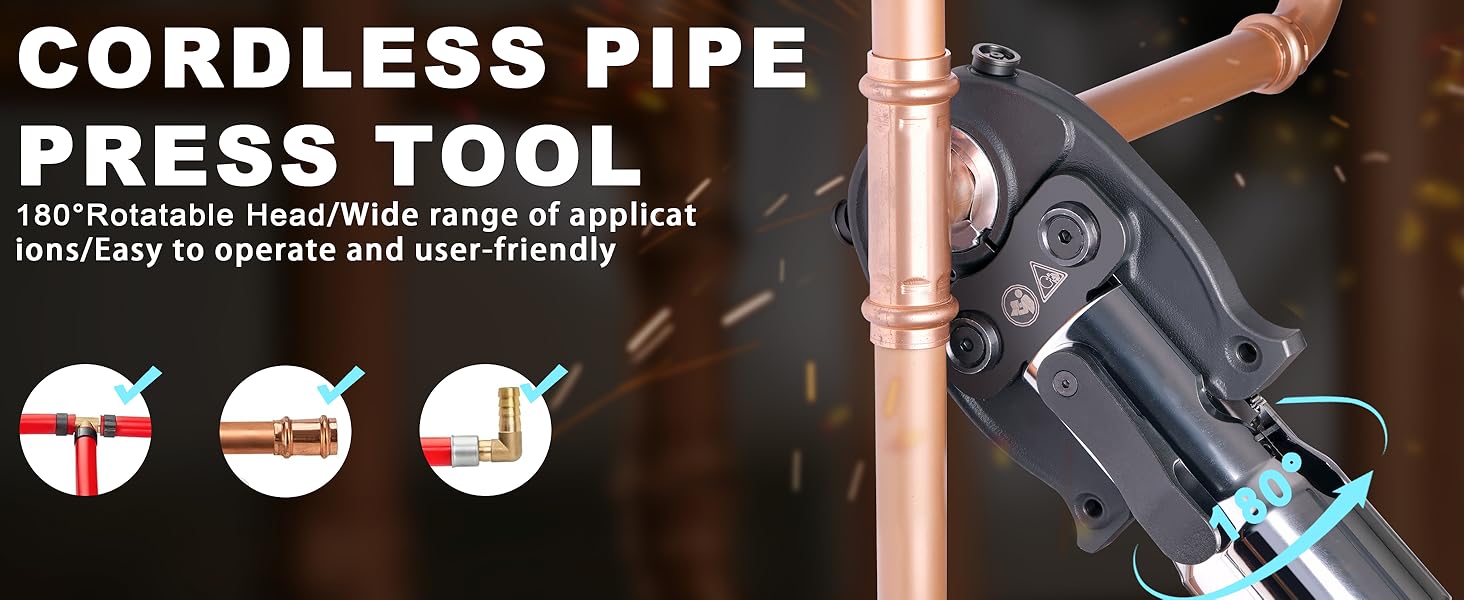 Cordless Plumbing Press Tool