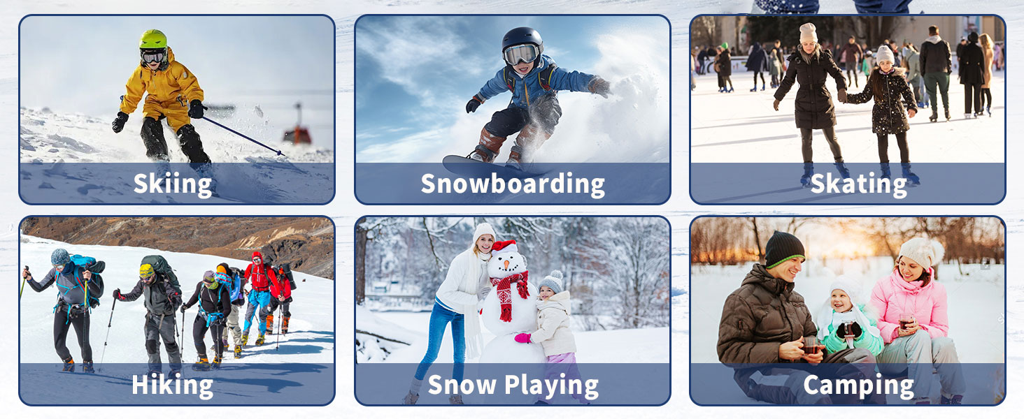 skiing