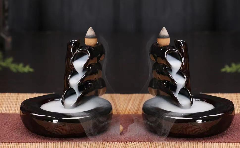 incense waterfall burner