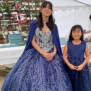 navy blue girls dress