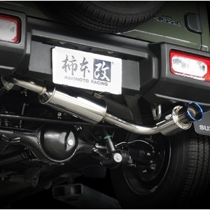 美品　ジムニー　JB64 柿本改マフラー　GTbox 06&S ジムニー JB64W｜柿本改 マフラー GTbox 06&S センター付き 左