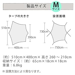 Amazon | Bears Rock ムササビタープ HT-M501 ベアーズロック