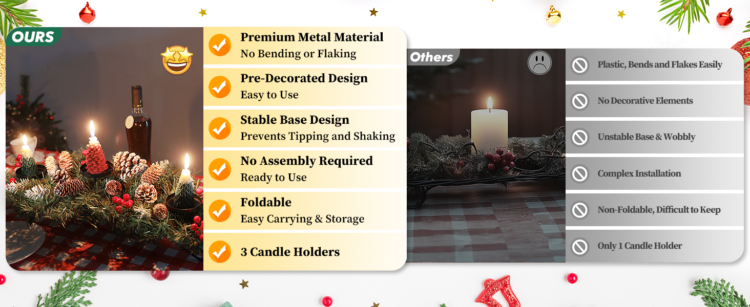 christmas table centerpieces