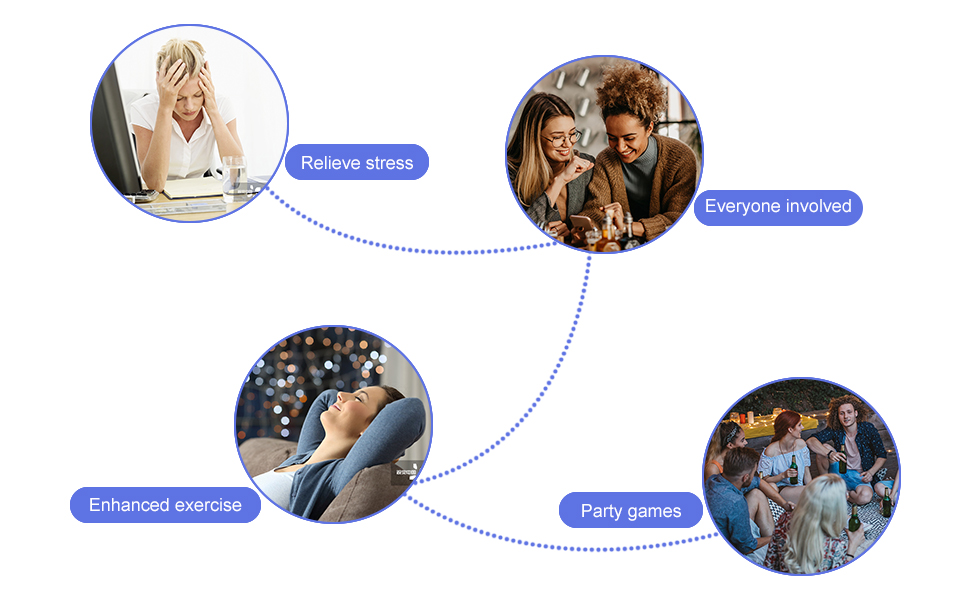 3 in 1 tabletop shuffleboard curling bowling game set adults kids family indoor