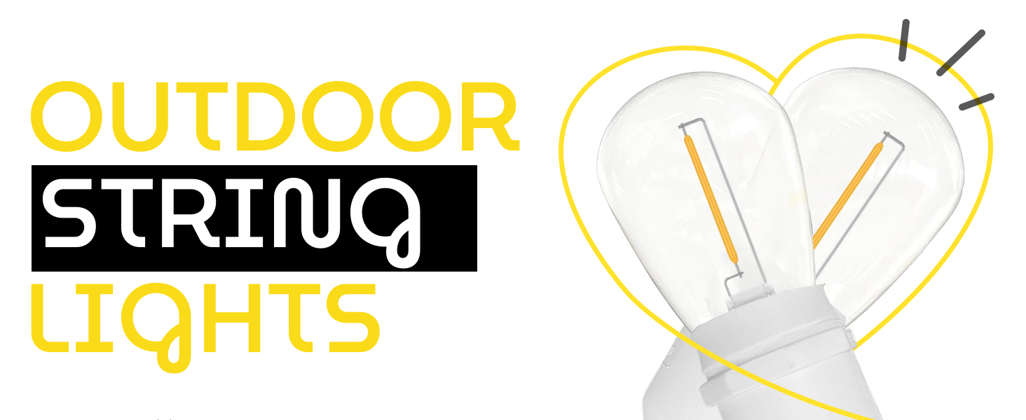 Banord Outdoor String Lights