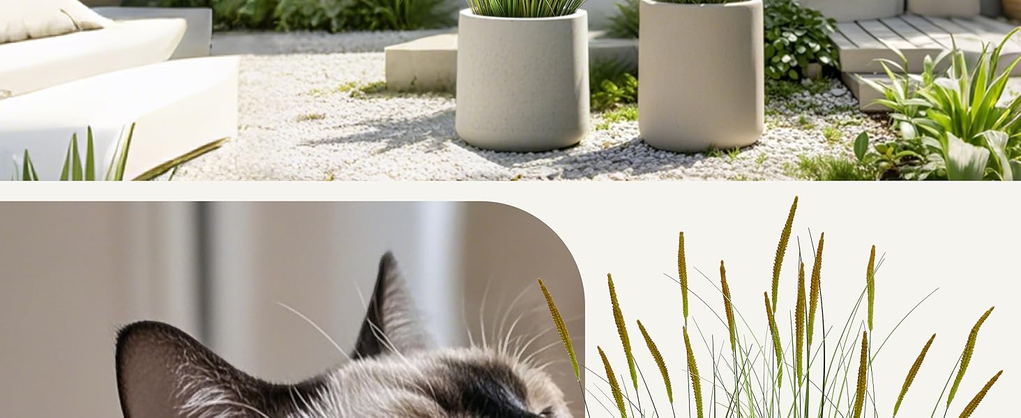 KOL Artificial Cattail Grass