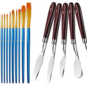 OOK 10 Pieces Paint Brush Set