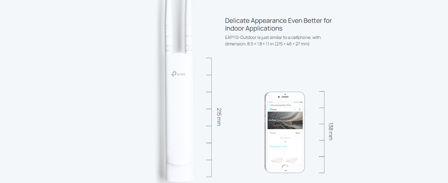 EAP110-Outdoor 300Mbps Wireless N Outdoor Access Point