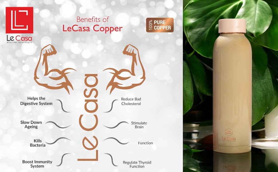 Copper Water Bottle