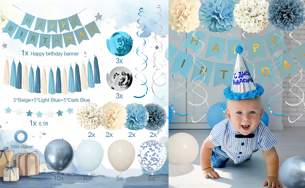 birthday decorations for boys