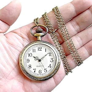 necklace watch with chain, pocket watches for men