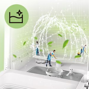 Masina de spalat vase COMFEE Mini Plus TD305-W, 3 seturi, 7 program, Touch Control, LED Display, Delay Start, Alb, Clasa F 5 autocuratare