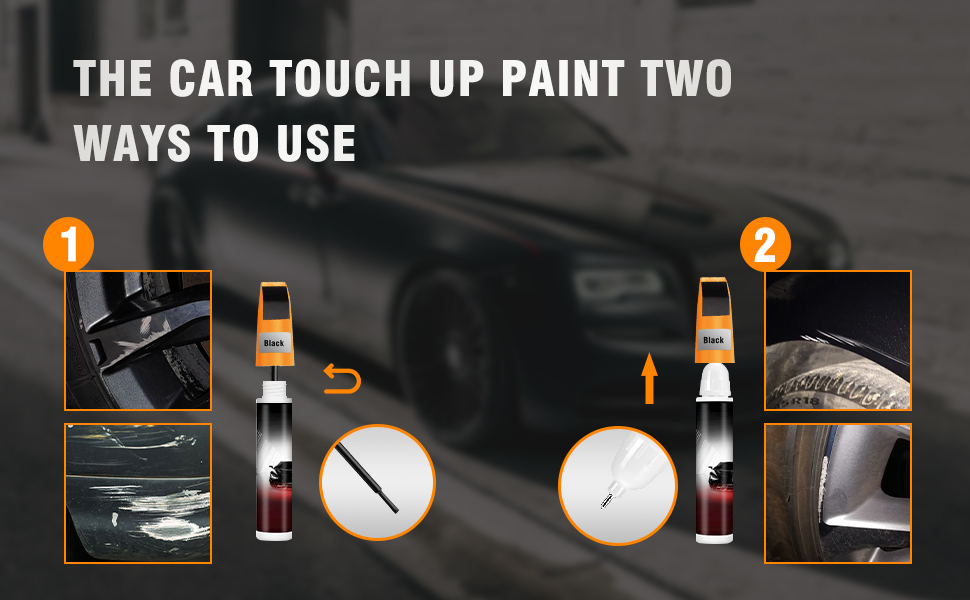 black touch up paint for cars