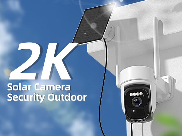 防犯カメラ Solar Wireless Security Camera DH005 DH005-4MP(WiFi)