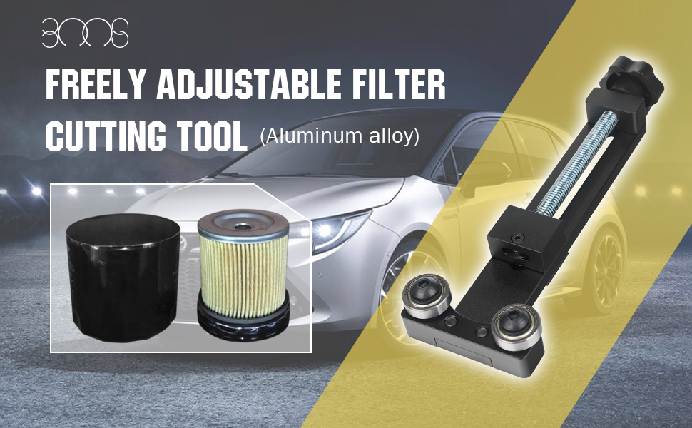 3mirrors Oil Filter Cutter Oil Filter Cutting tool with 3