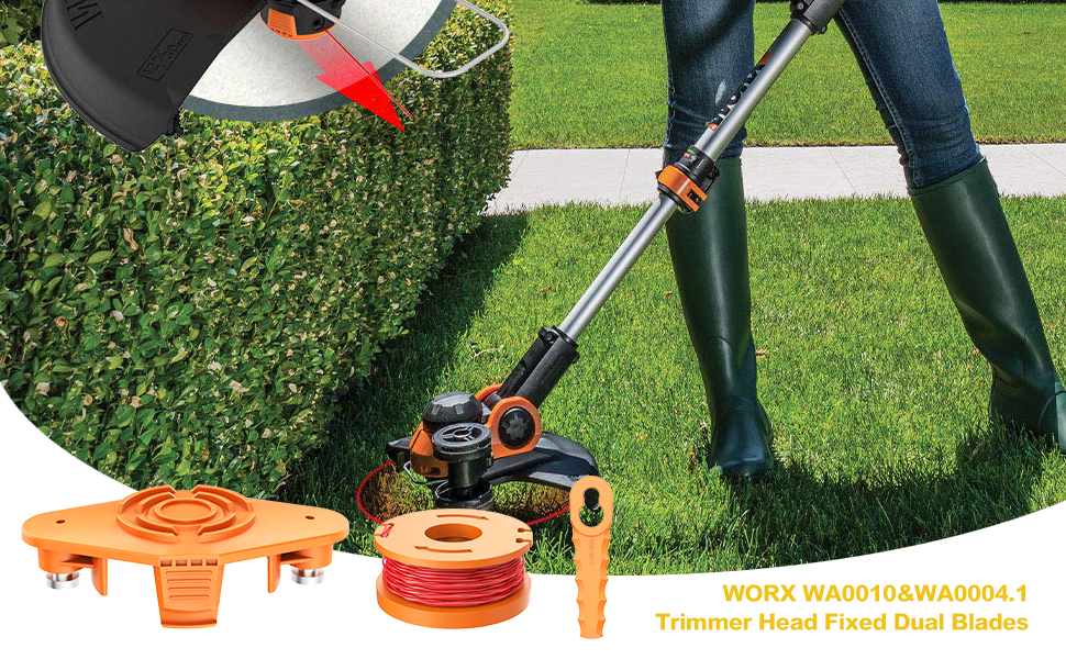 TRUSTLIONTEK Trimmer Blades Head Replacement Trimmer Spool