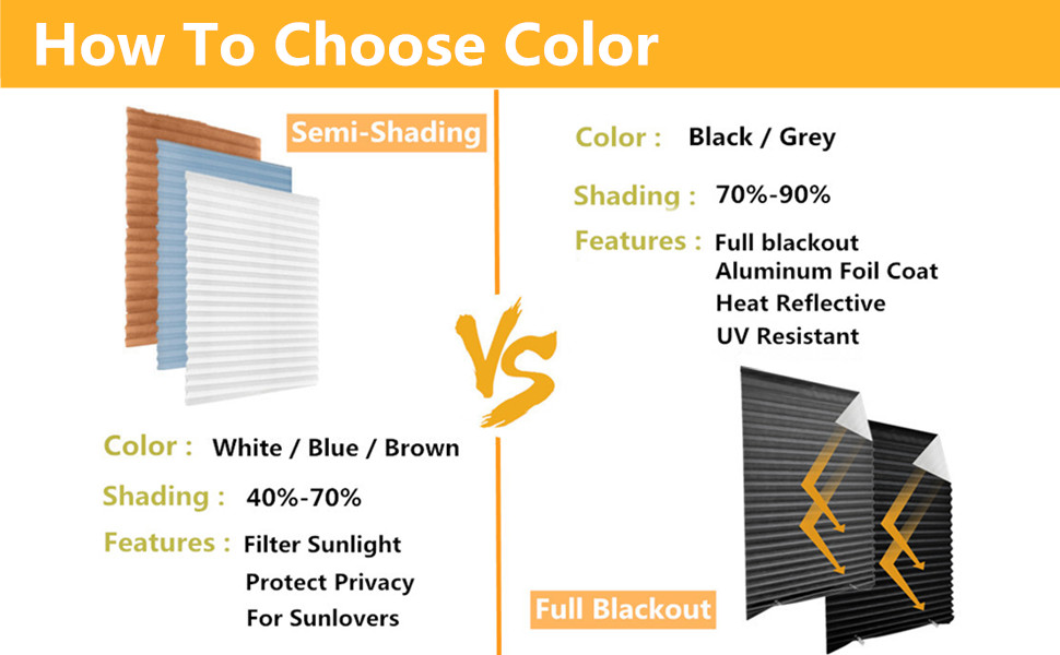 Temporary Blackout Blinds Nonwoven Selfadhesive No Drilling Stick On