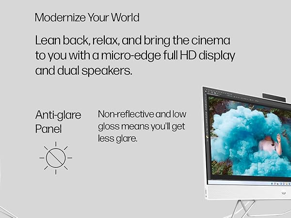PC AMD Ryzen windows Lenovo newest-HP HP-Pavilion dual-core anti-glare 11th gen 