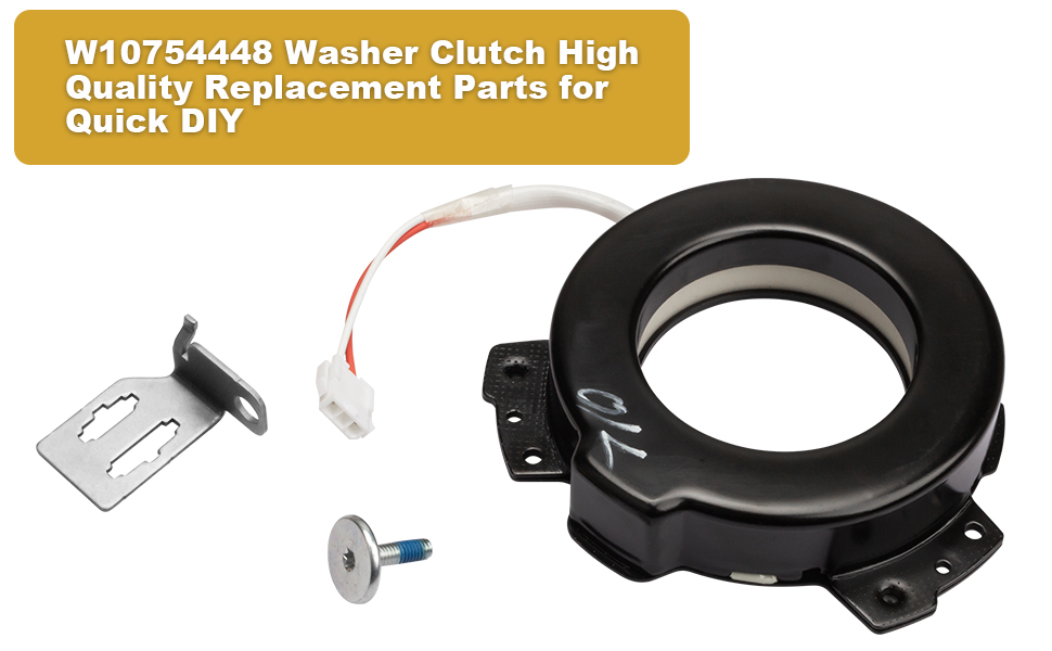 W10754448 Washer Clutch Replacement for Whirlpool AP5956756, 3452770, PS10064562
