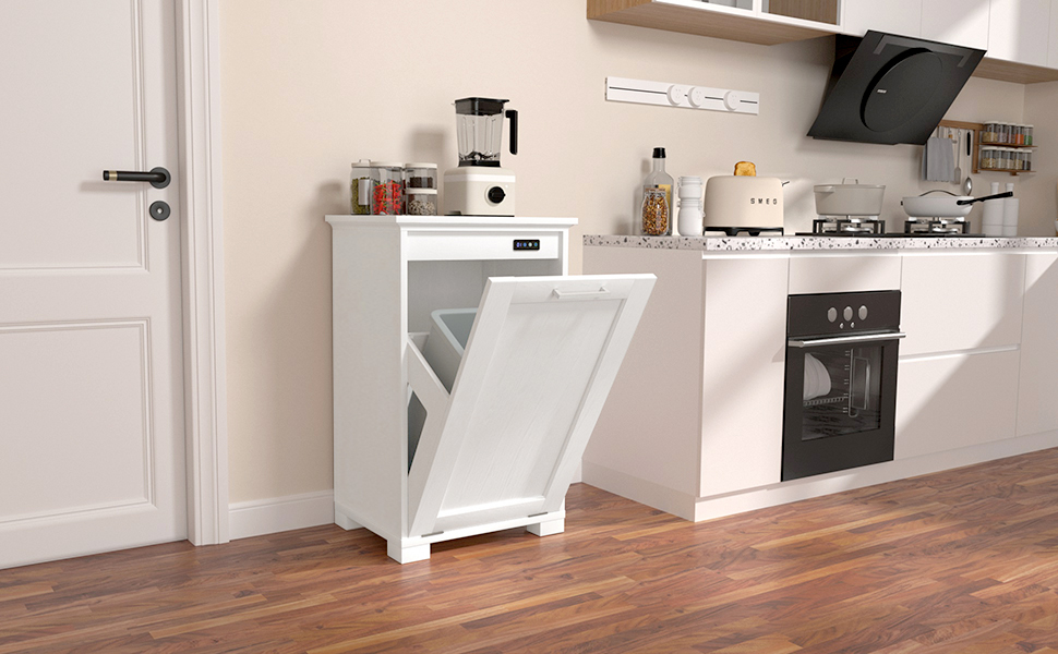 trash can kitchen