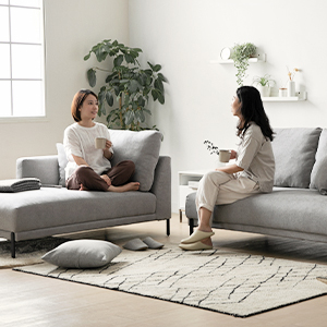 ⭐︎値下げ⭐︎MODERN DECO 3WAYローソファ グレー系 Amazon