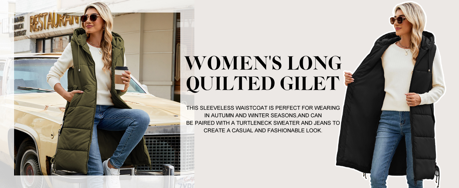 Women Quilted Gilets