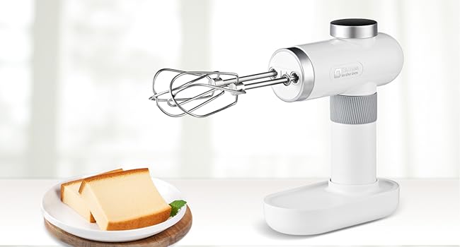 【特価セール】Kitchen in the box ハンドミキサー コードレス Kitchen in the box ハンドミキサー コードレス ホワイト - UMSTORE