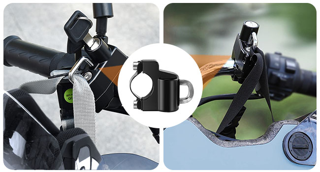 Amazon | OFFBAIKU バイクロック 3種ロックセット【アラーム開閉