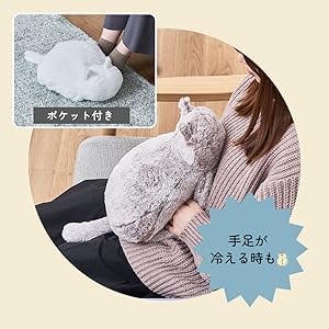 湯たんぽ等 Amazon.co.jp: mottole（モットル公式店） にゃたんぽ 湯たんぽ