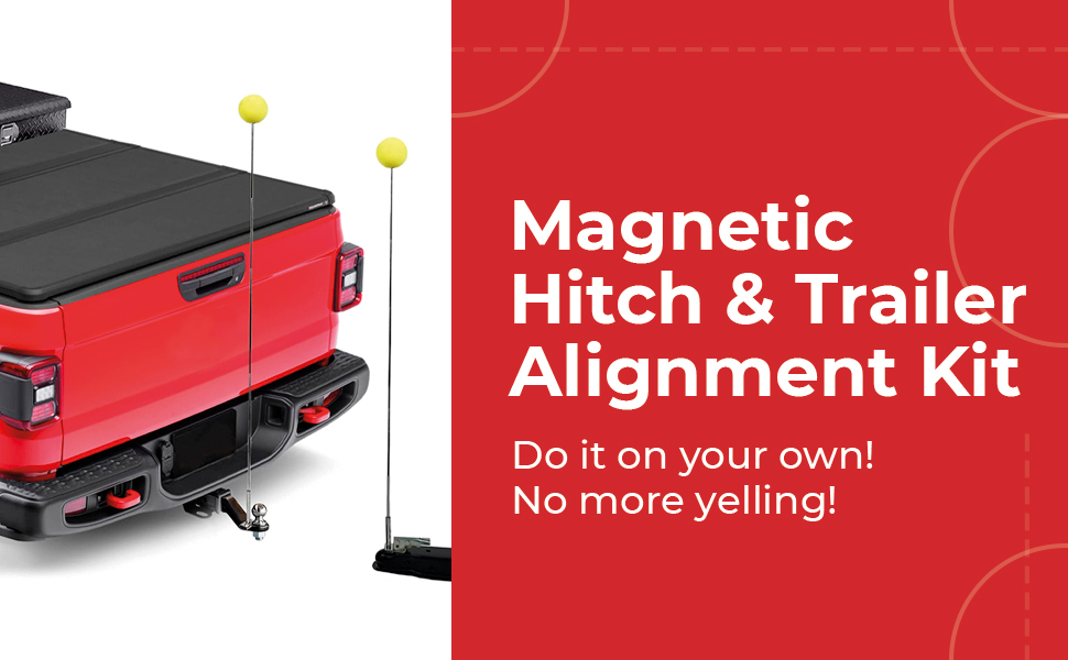 JOUNJIP 52 inch Trailer Hitch Alignment Kit