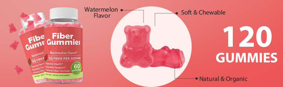 fiber gummies for women