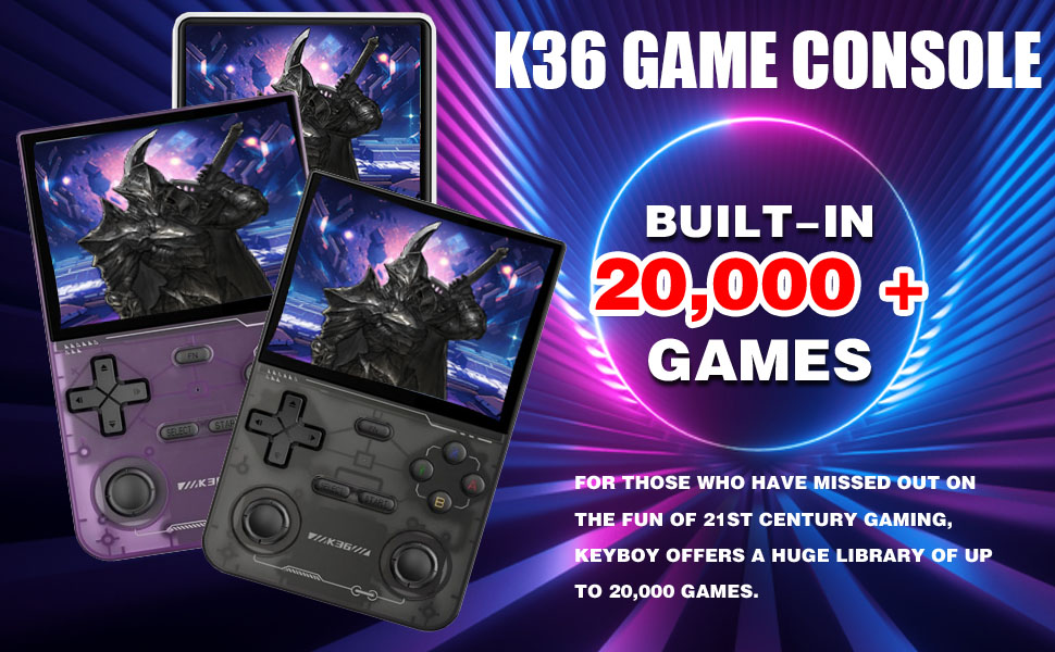 K36 Handheld Game Console